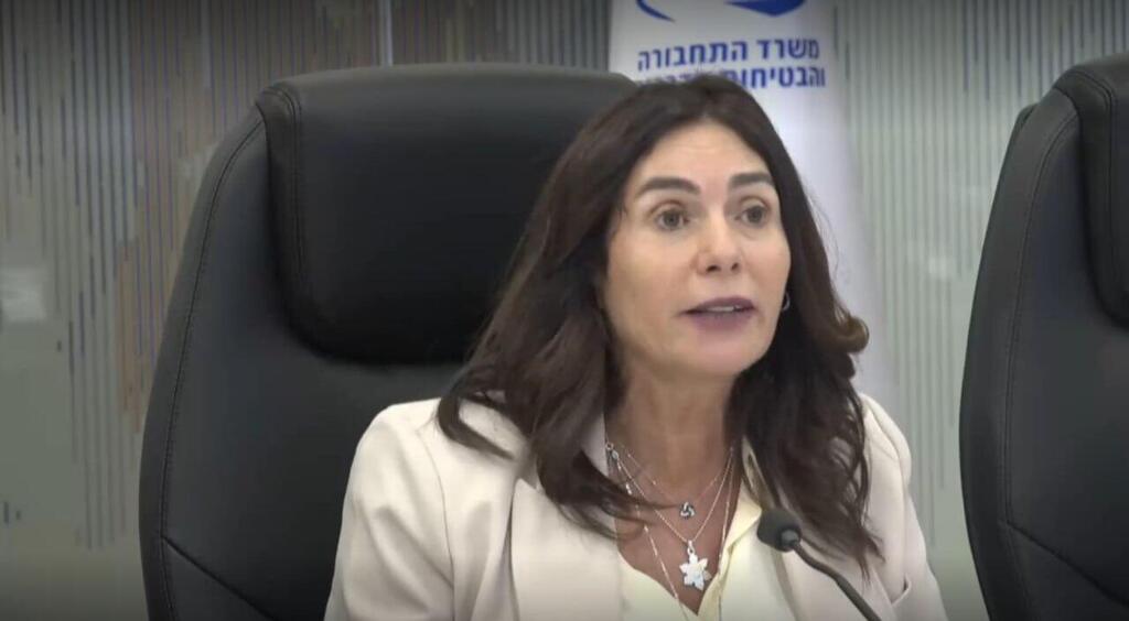 מירי רגב בתדרוך לרקע בנושא ים-אוויר-יבשה